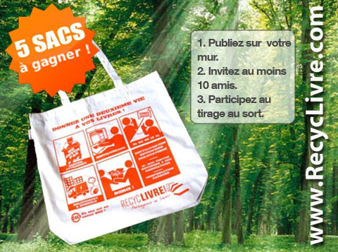  5 sacs à gagner