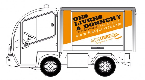Camionnette RecycLivre