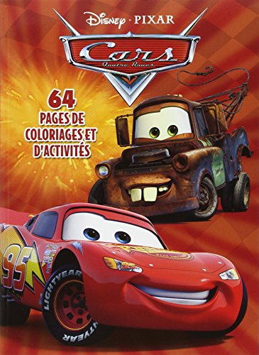 Cars : quatre roues : 80 pages de coloriages et d'activités