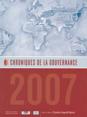 Chroniques de la gouvernance, n° 2007