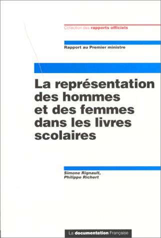 La représentation des hommes et des femmes dans les livres scolaires : rapport au Premier ministre