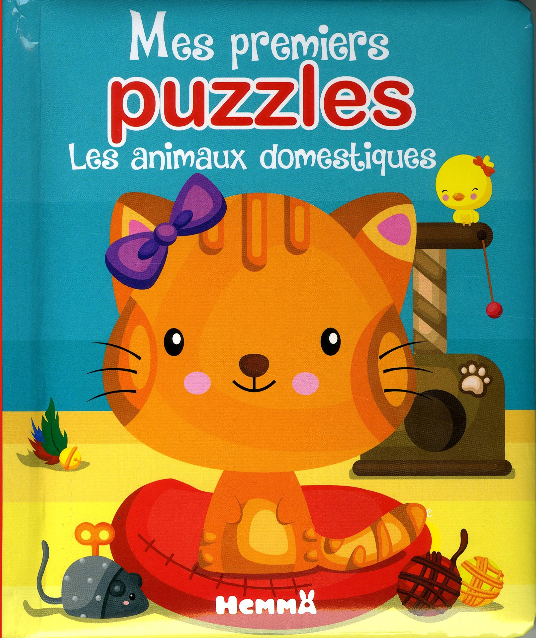 Mes premiers puzzles : les animaux domestiques