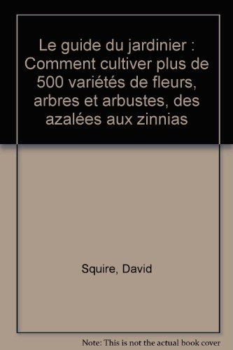 Le Guide du jardinier