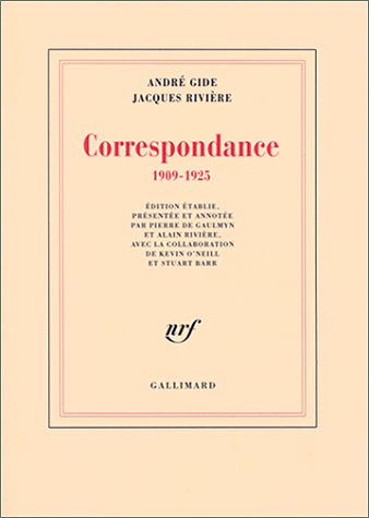 Correspondance 1909-1925