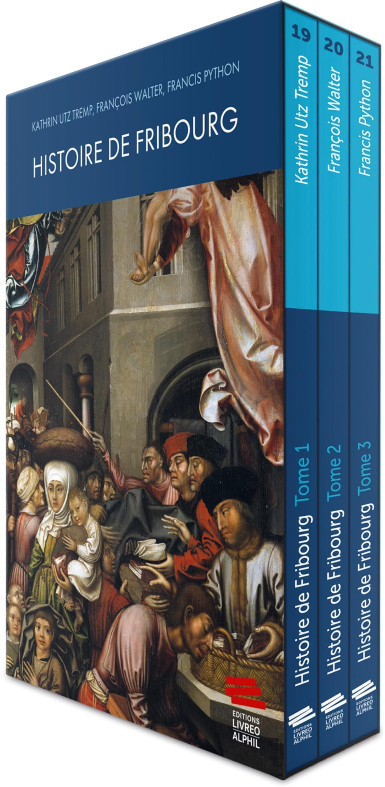 Histoire de Fribourg. Coffret 3 tomes