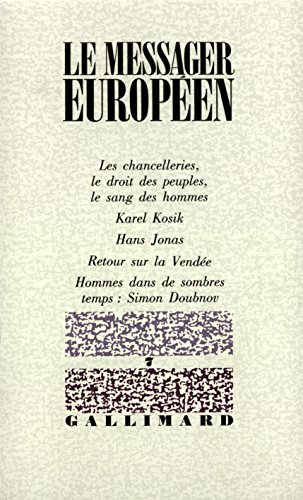 Messager européen (Le), n° 7