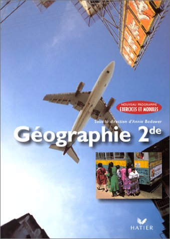 Géographie 2e : manuel