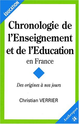 Chronologie de l'éducation et de l'enseignement en France : des origines à nos jours