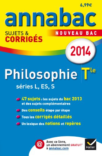 Philosophie, terminale séries L, ES, S : nouveau bac 2014