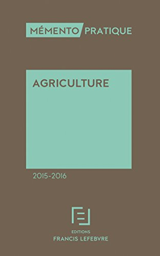 Agriculture 2015-2016