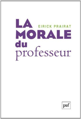 La morale du professeur