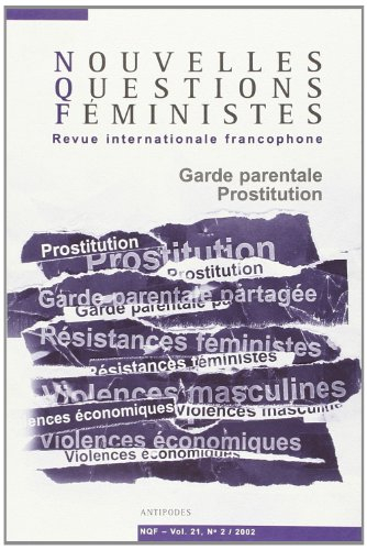 Nouvelles questions féministes, n° 2 (2002)