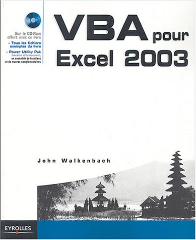 VBA pour Excel 2003