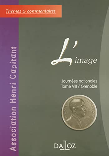 L'image : journée nationale, tome 8, Grenoble : actes du colloque organisé le 20 juin 2003 à l'Unive