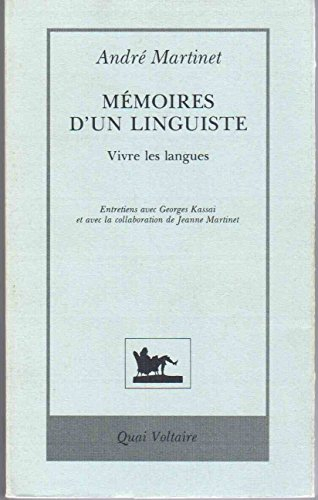 Mémoires d'un linguiste : vivre les langues