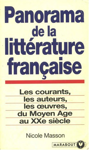 Panorama de la littérature française