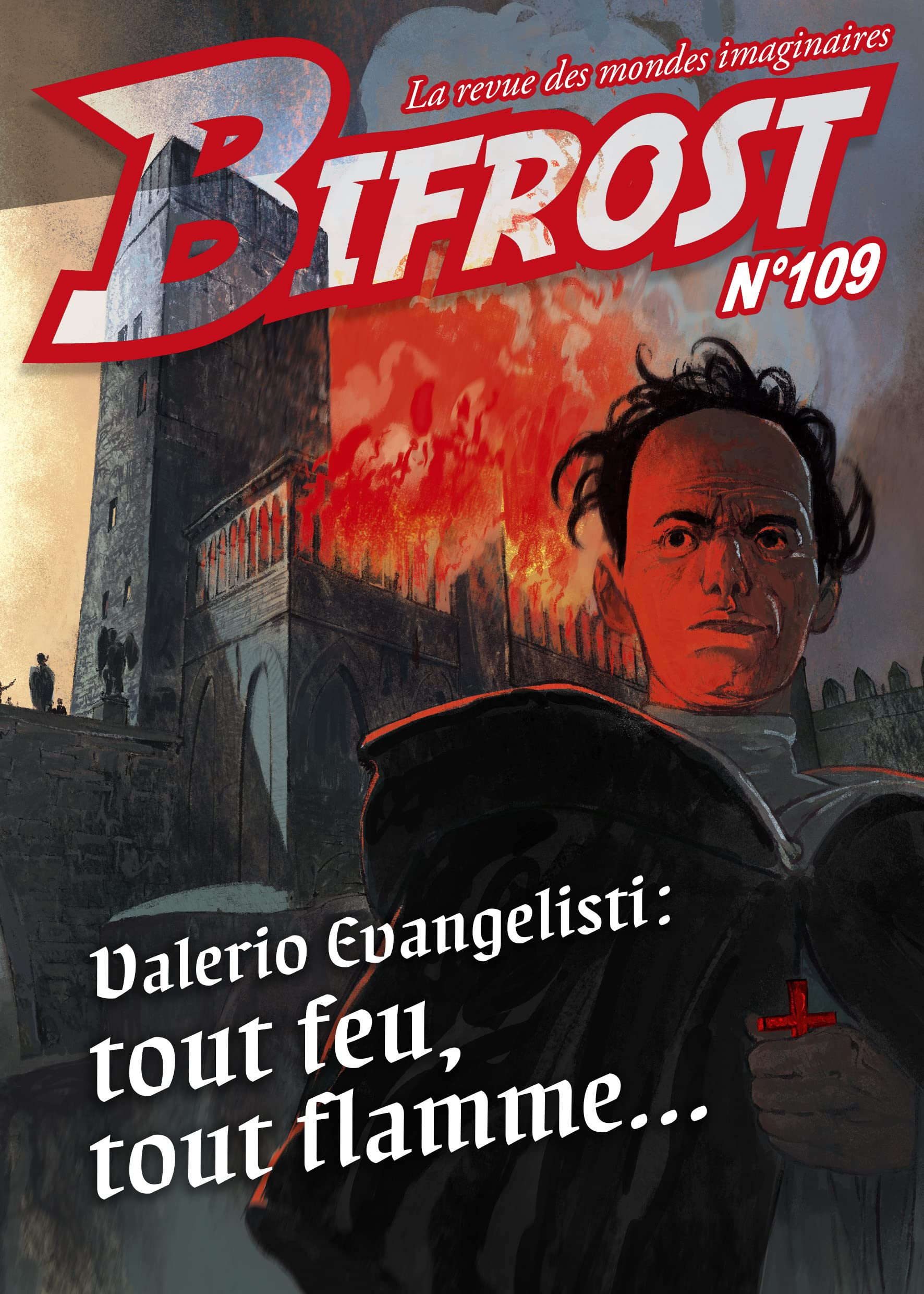 Bifrost, n° 109. Valerio Evangelisti : tout feu, tout flamme...