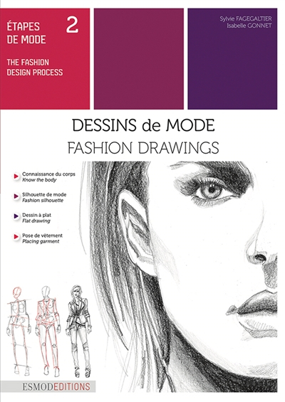 Etapes de mode. Vol. 2. Dessins de mode. Fashion drawings. The fashion design process. Vol. 2. Dessi