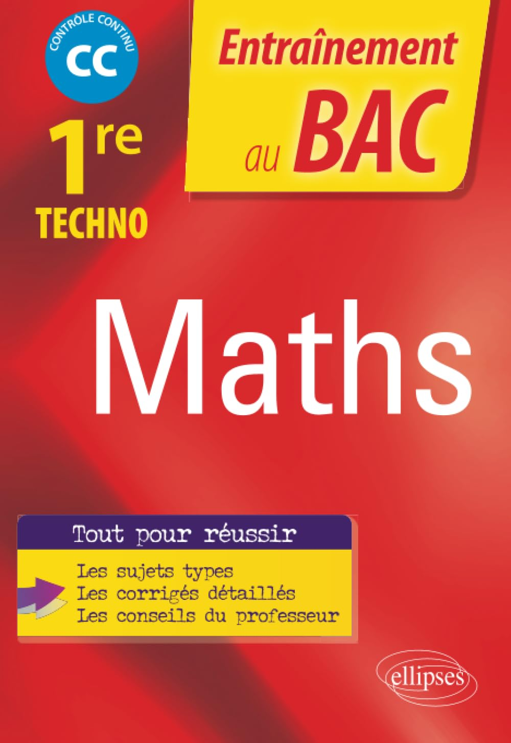 Maths 1re techno : CC, contrôle continu