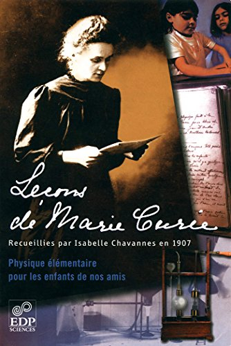 Leçons de Marie Curie : physique élémentaire pour les enfants de nos amis