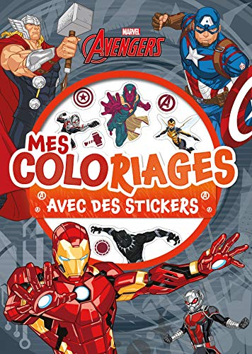 Avengers : mes coloriages : avec des stickers