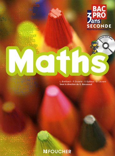 Maths, bac pro 3 ans : seconde professionnelle