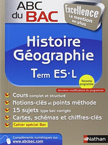 Histoire, géographie, term ES-L : nouveau programme
