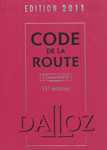Code de la route : édition 2011