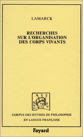 Recherches sur l'organisation des corps vivants : 1802