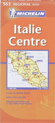 carte rgional italie centre