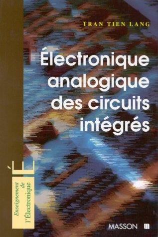 Electronique analogique des circuits intégrés