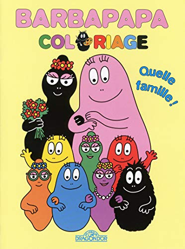 Barbapapa : quelle famille ! : coloriage