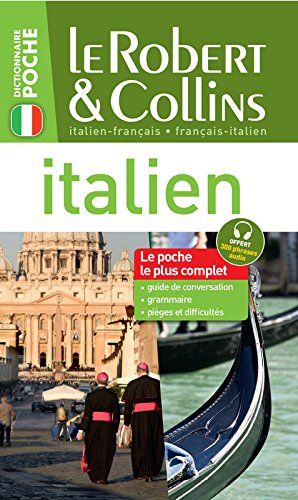 Le Robert & Collins dictionnaire poche : français-italien, italien-français