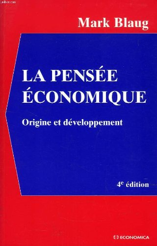 la pensée économique : origine et développement