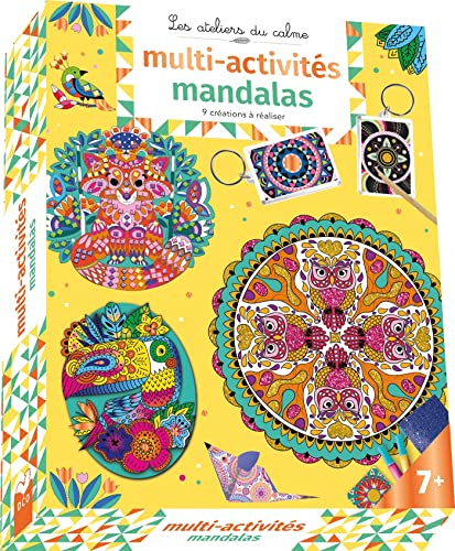 Mandalas : multi-activités : 9 créations à réaliser