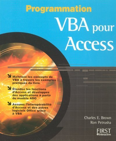 VBA pour Access : programmation macro
