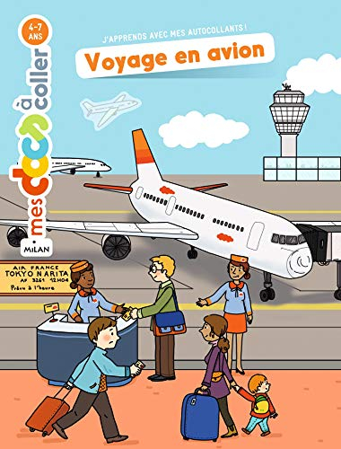 Voyage en avion : autocollants