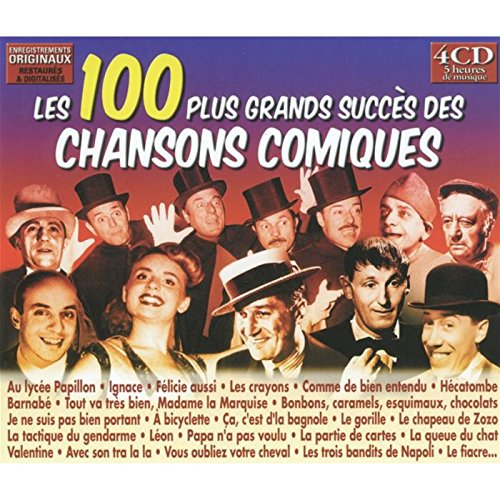 Les 100 plus grands succès des chansons comiques de MultiArtistes
