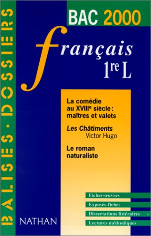 Français, 1e L, bac 2000