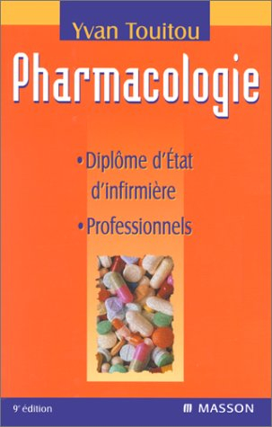 Pharmacologie : diplôme d'Etat d'infirmière, professionnels