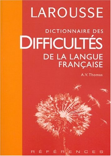 dictionnaire des difficultés de la langue française