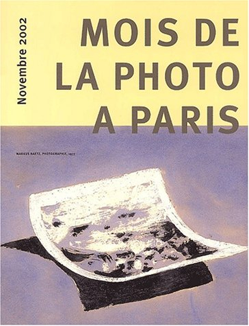Mois de la photo à Paris : novembre 2002