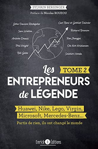 Les entrepreneurs de légende : partis de rien, ils ont changé le monde. Vol. 2. Huawei, Nike, Lego, 