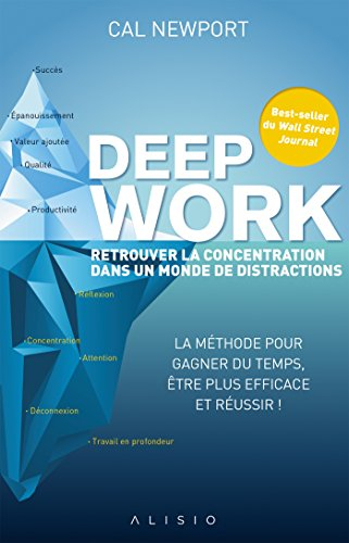 Deep work : retrouver la concentration dans un monde de distractions : la méthode pour gagner du tem
