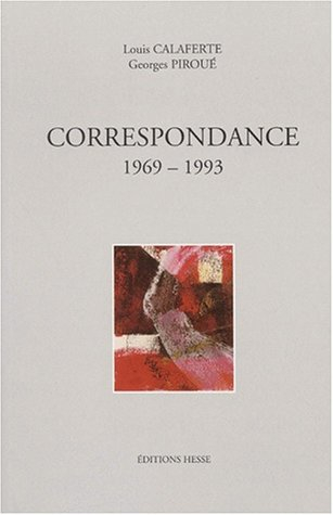 Correspondances 1969-1993
