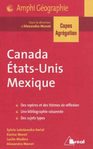 Canada, Etats-Unis, Mexique : CAPES, agrégation