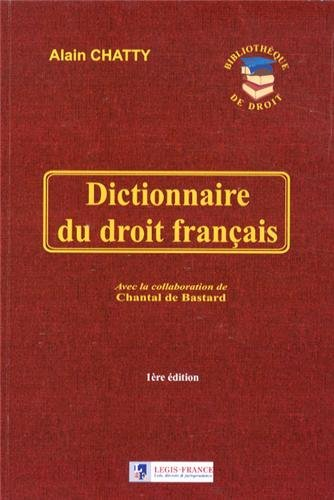 Dictionnaire du droit français
