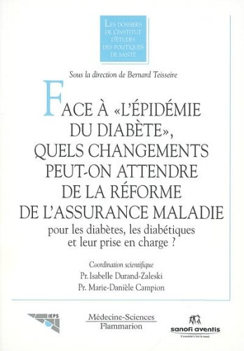 Face à l'épidémie du diabète, quels changements peut-on attendre de la réforme de l'assurance maladi