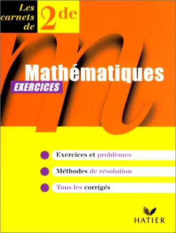 Exercices mathématiques 2e