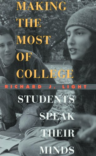 making the most of college - students speak their minds